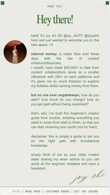 The Creator's Cheque | Guide to Paid Collaborations as a Content Creator